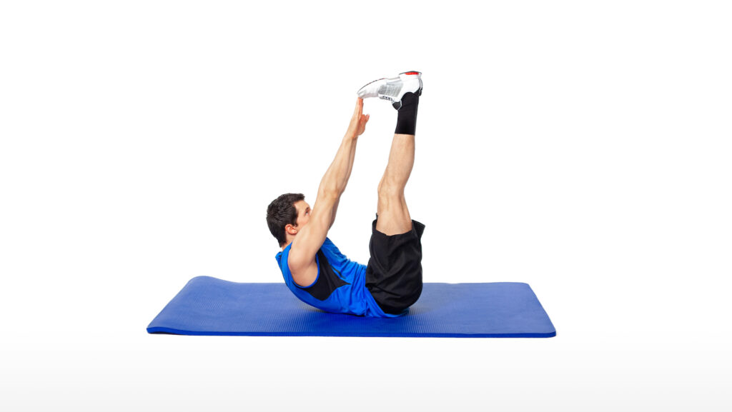 Core training for athletes improving full-body coordination