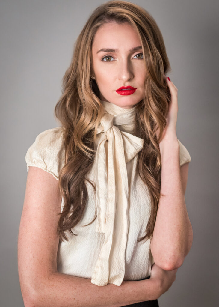 model preparing wardrobe for portfolio development for models