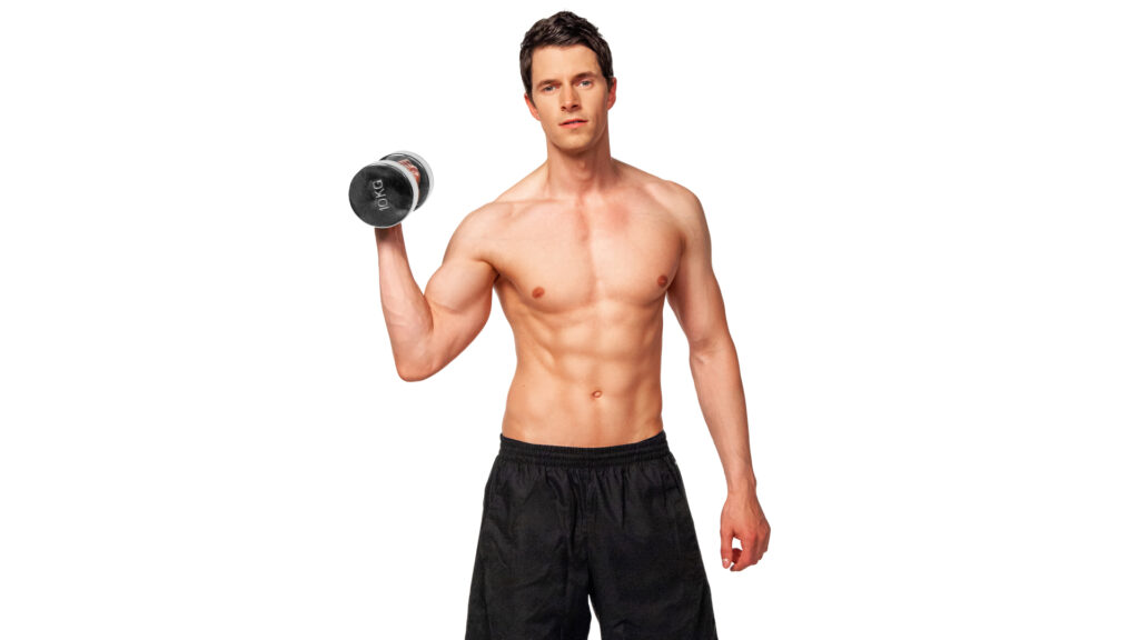 Interval training for tennis using free weights