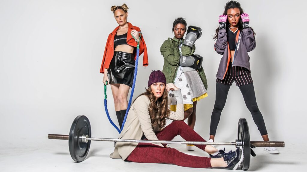 Tennis circuit training focused on strength and conditioning workouts