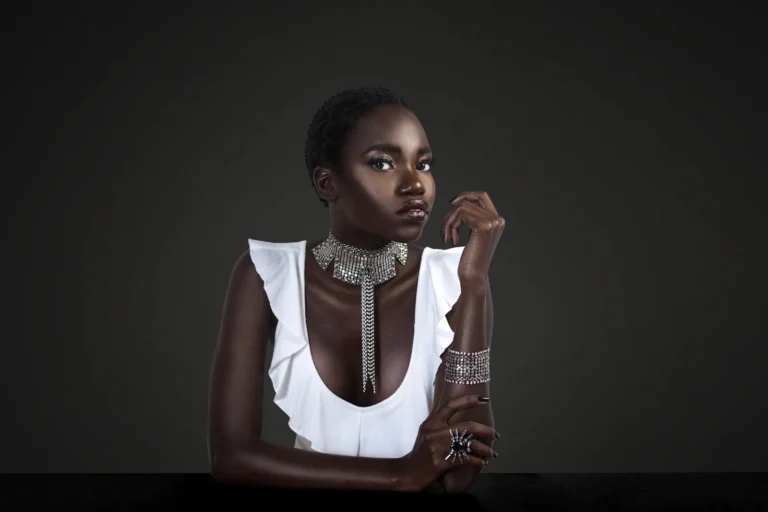 Fashion beauty portrait from the professional photoshoot by Phil Halfmann